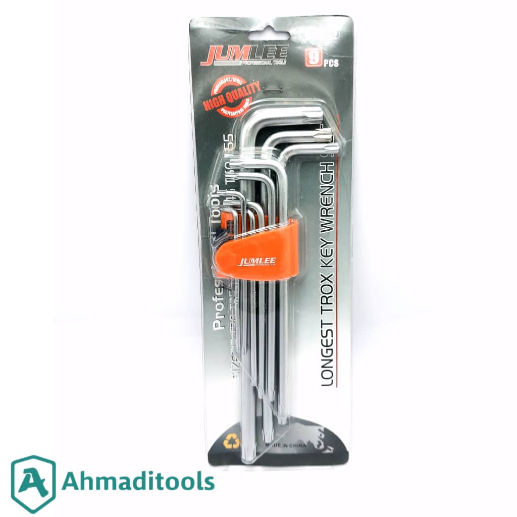 ست ۹ عددی آچار آلن ستاره‌ای جاملی مدل 1685