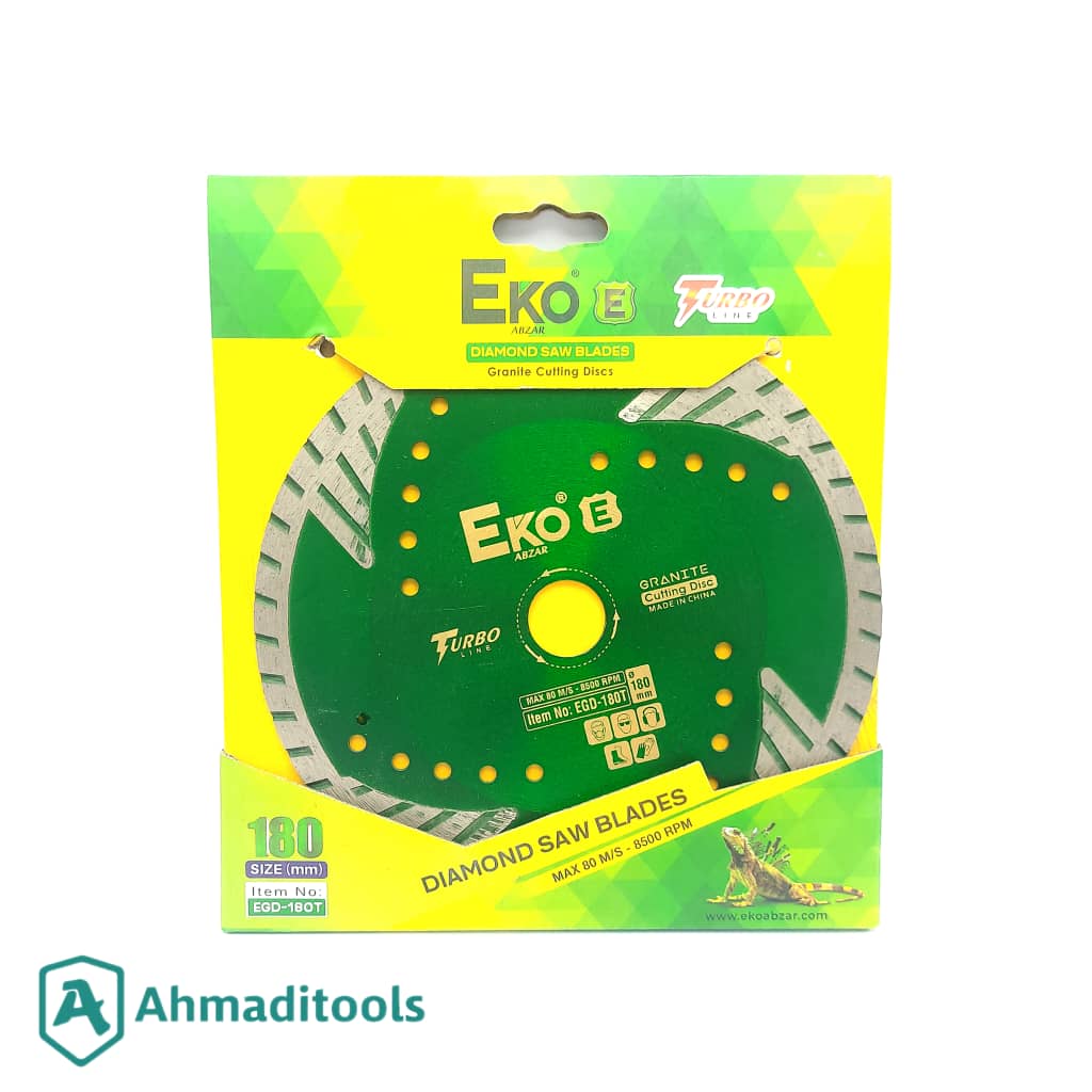 صفحه گرانیت‌بر ۱۸۰ میلی‌متر توربو اکو