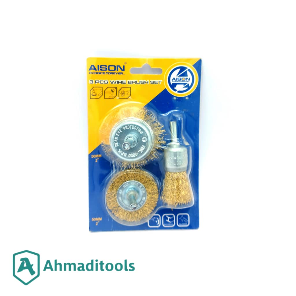 برس سر دریلی ۳ عددی آیسون مدل AI-WB03