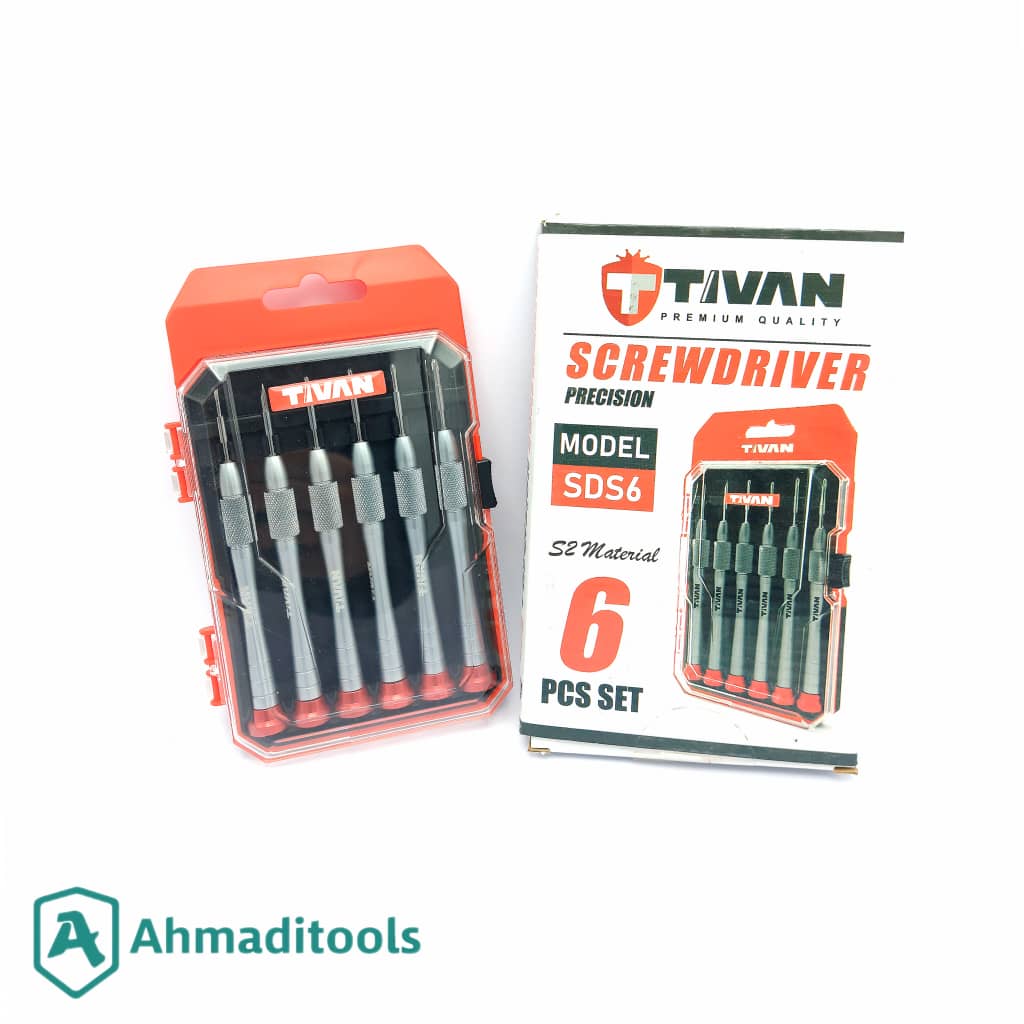 ست ۶ عددی پیچ‌گوشتی موبایلی تیوان مدل SDS6 