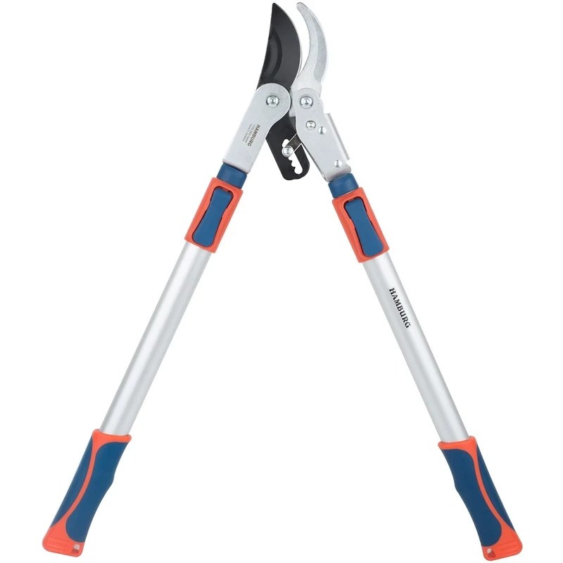 قیچی شاخه‌ زن دندانه‌ ای دسته تلسکوپی هامبورگ مدل 1350