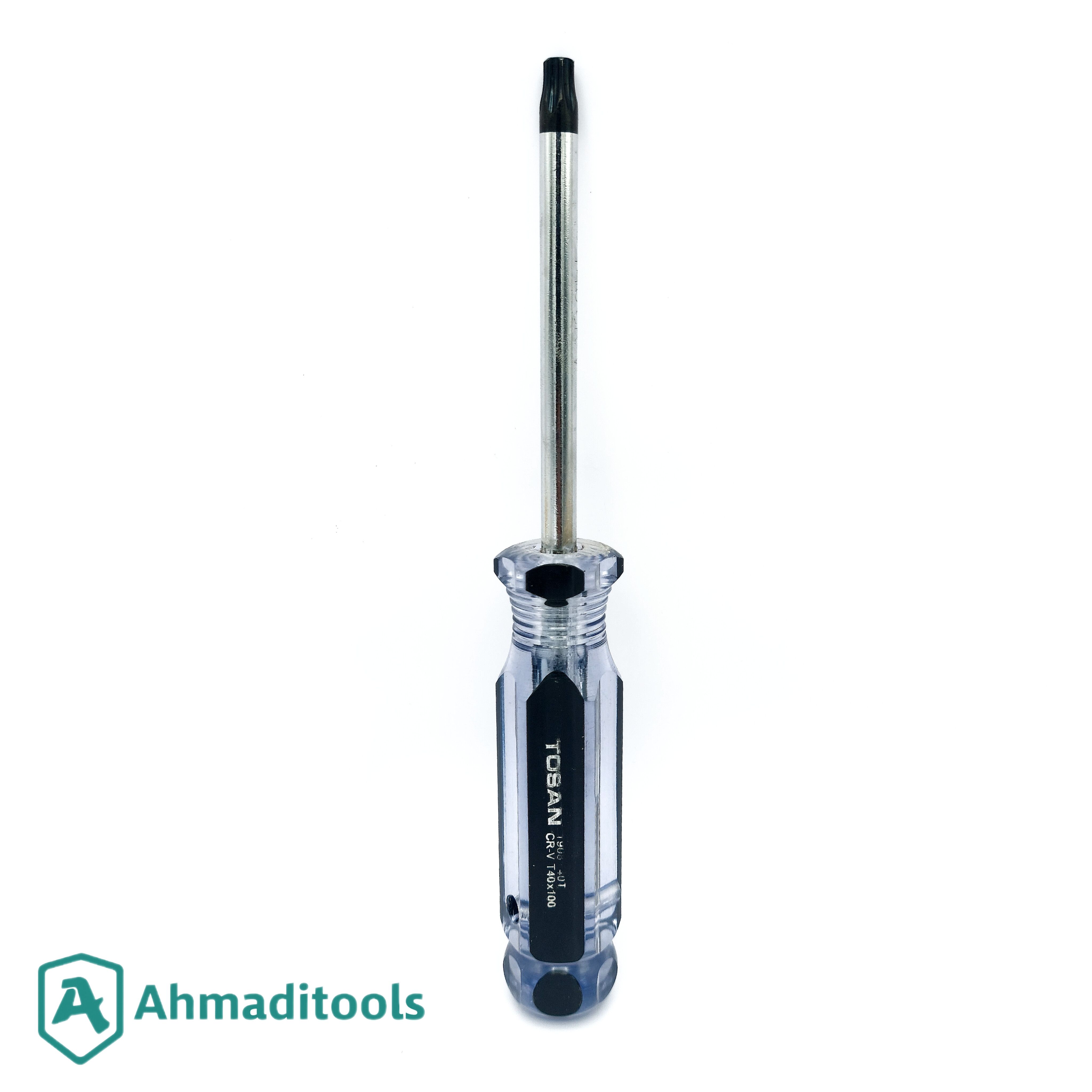 پیچ گوشتی T40 ستاره‌ای دسته کریستالی توسن