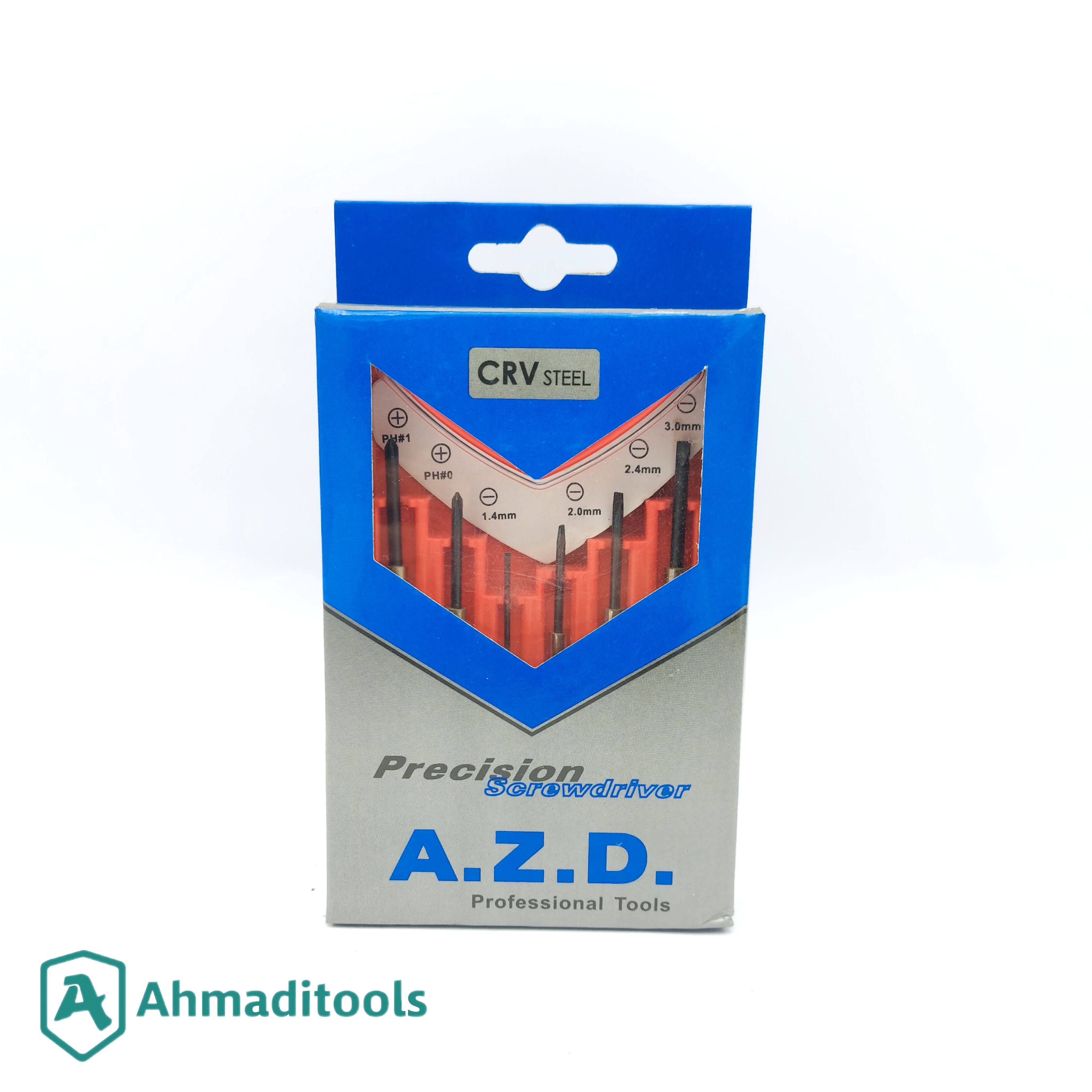 ست پیچ گوشتی ساعتی ۶ عددی AZD