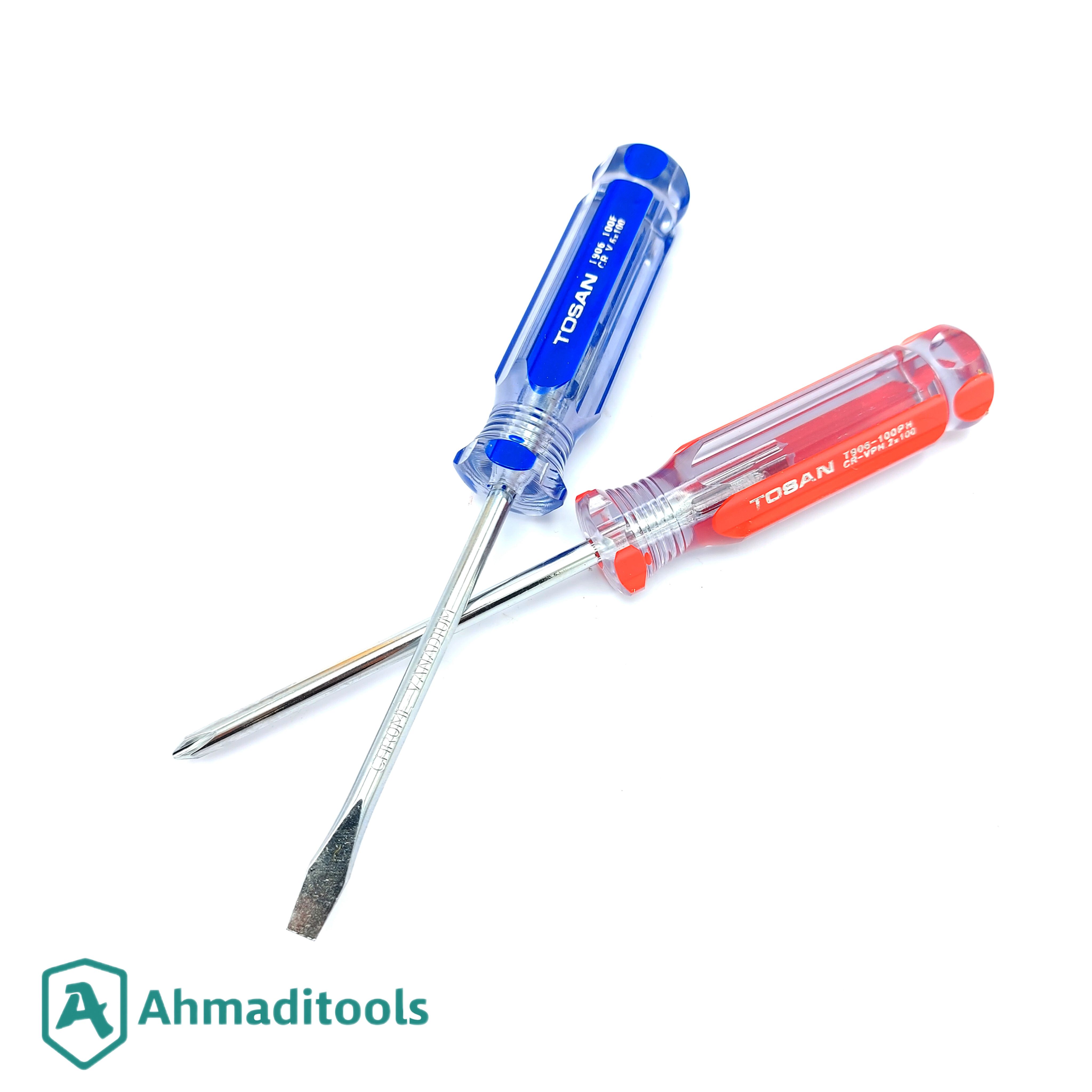 مجموعه 2 عددی پیچ گوشتی دوسو و چهارسو۱۰۰×۶ توسن 